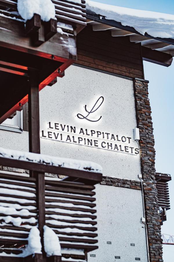 Levin Alppitalot Alpine Chalets Deluxe Leilighet Eksteriør bilde